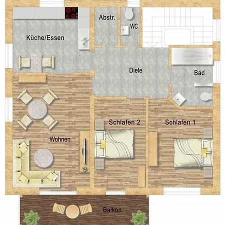 Im Blauen Laendchen Appartement Lierschied Buitenkant foto